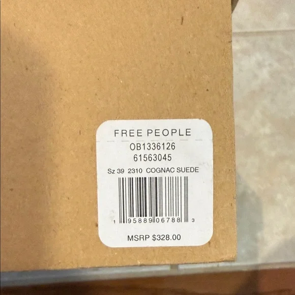 Free People Brown Suede Heeled Boots - Picture 8 of 9